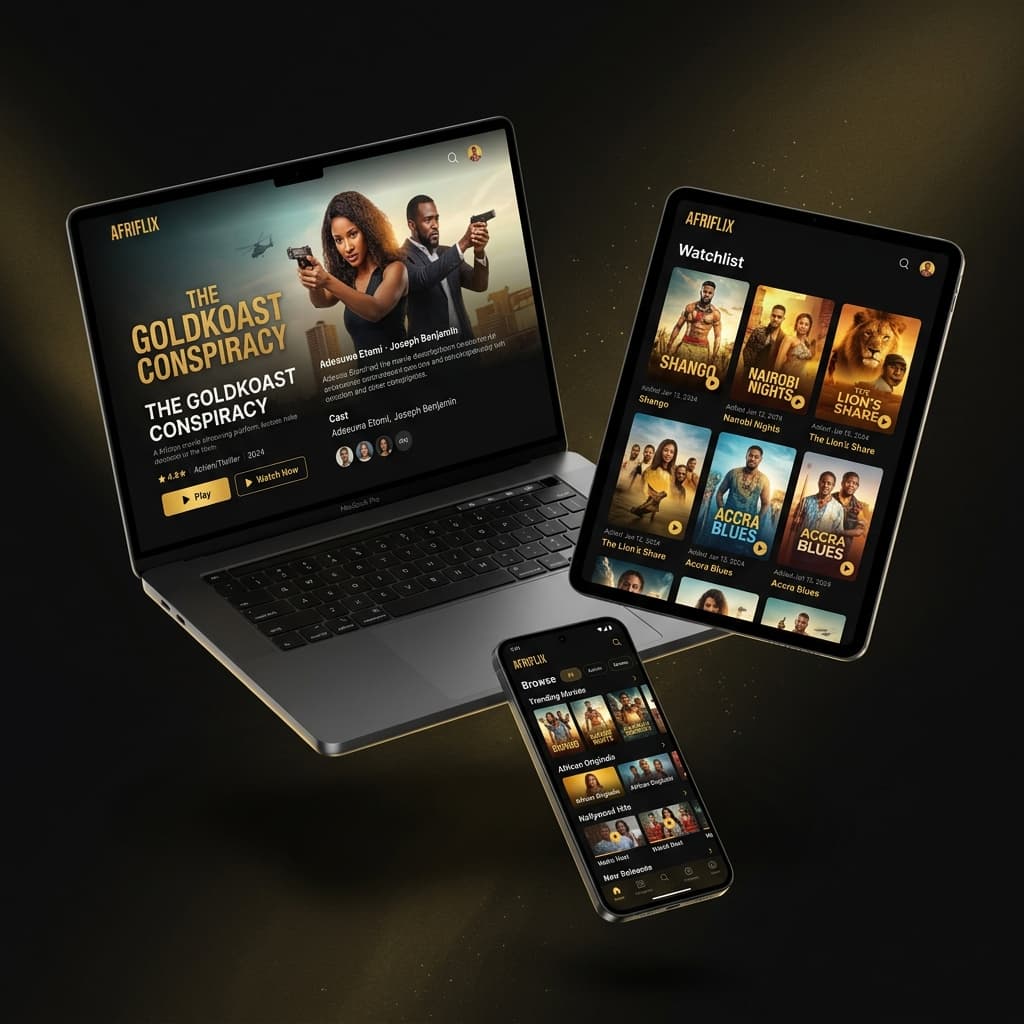One account. Every device. Your watchlist follows you everywhere.